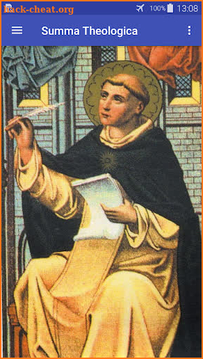The Summa Theologica of Thomas Aquinas screenshot