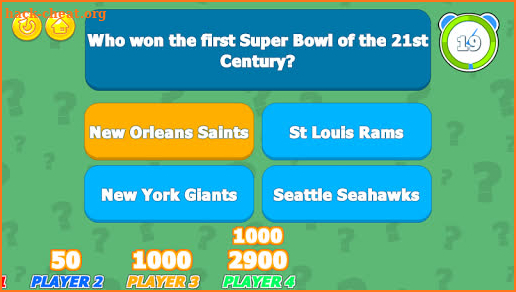 The Super Bowl Trivia Challenge screenshot