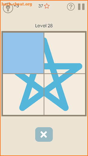 The Symmetry Drawing Puzzle screenshot