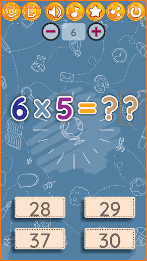 The Teacher: Multiplication Tables screenshot