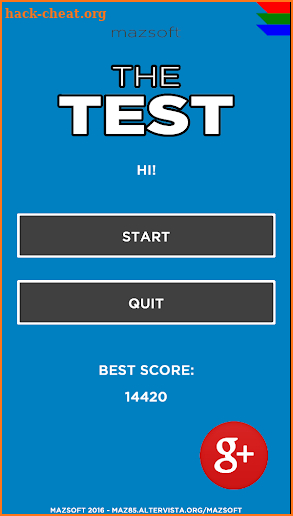 THE TEST - Test your skills screenshot