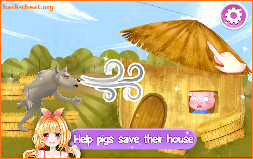 The Three Little Pigs, Bedtime Story Fairytale screenshot