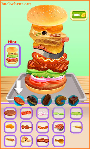 The Top Burger Ice Cream - Sandwich - Cake screenshot