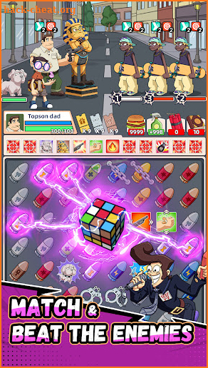 The Topsons RPG: Puzzles & RPG screenshot