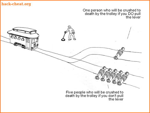 The Trolley Problem Game screenshot