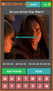 The Ultimate Star Wars Quiz 2018 screenshot