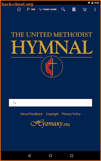 The United Methodist Hymnal screenshot