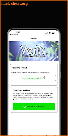 The Verts App screenshot