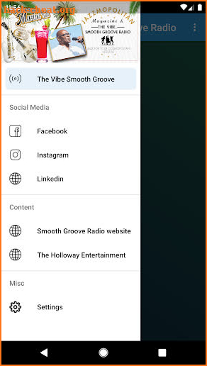 The Vibe Smooth Groove Radio screenshot