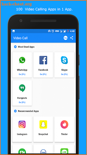 The VideoCall App - All in one VideoCalling App screenshot