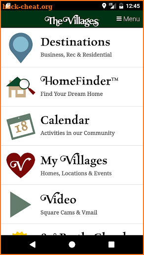 The Villages App screenshot