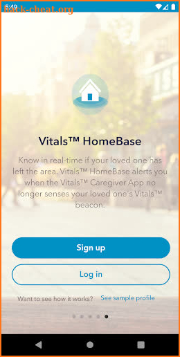 The Vitals™ App screenshot