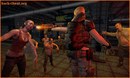 The Walking Dead Land: Subway Zombie attack screenshot