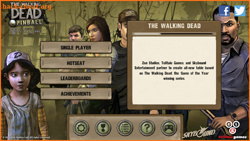 The Walking Dead Pinball screenshot