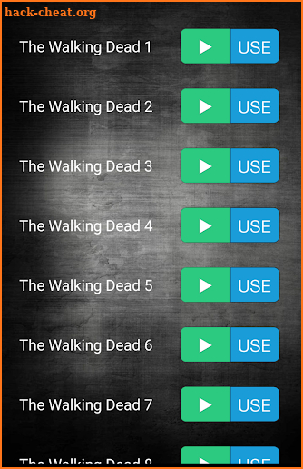 The Walking Dead Ringtones screenshot