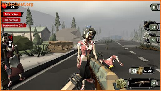 The Walking Zombie 2: Zombie shooter screenshot