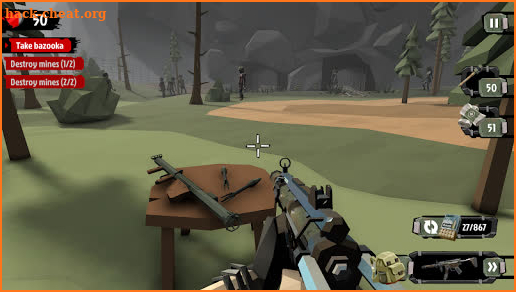 The Walking Zombie 2: Zombie shooter screenshot