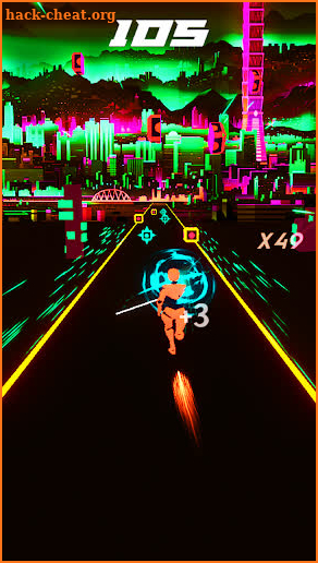 The Weeknd - Blinding Lights Dash Magic Blade screenshot