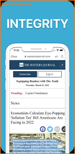 The Western Journal screenshot