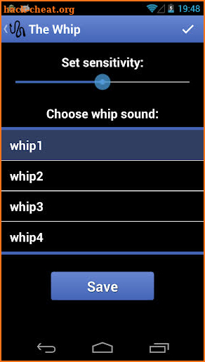 The Whip Sound screenshot