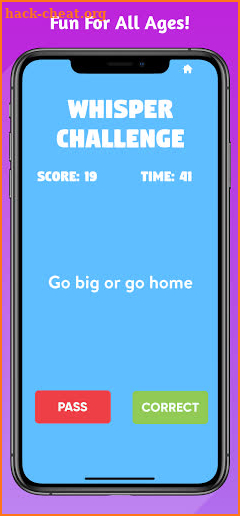 The Whisper Challenge screenshot