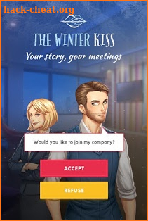The Winter Kiss Novel ♥ Otome Love Story screenshot