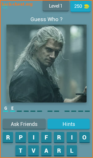 The Witcher Quiz - Guess Charactere Names screenshot