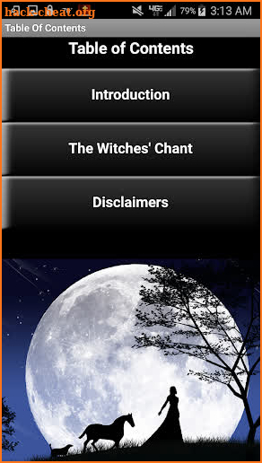 The Witches' Chant (Wicca & Wiccan Pagan Magick) screenshot