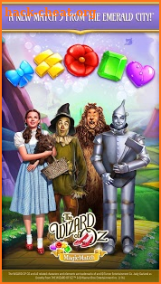 The Wizard of Oz Magic Match 3 screenshot