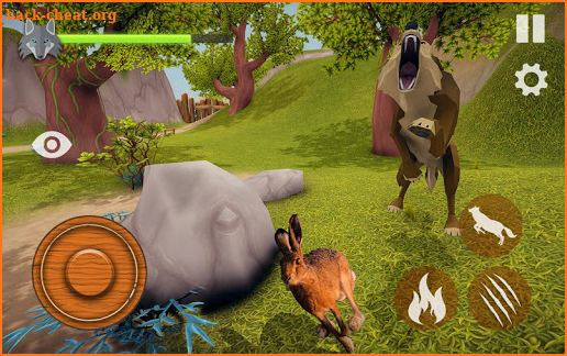 The Wolf Simulator 3D: Animal Family Tales screenshot