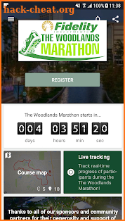 The Woodlands Marathon screenshot
