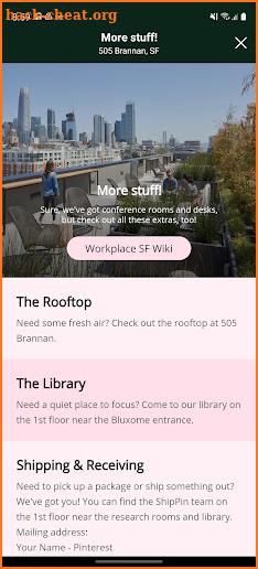 The Workplace Hub screenshot