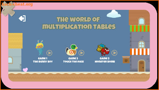 The world of multiplication tables screenshot