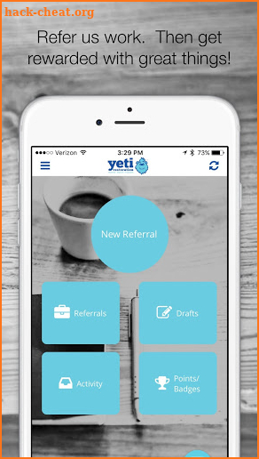 The Yeti Restoration App screenshot