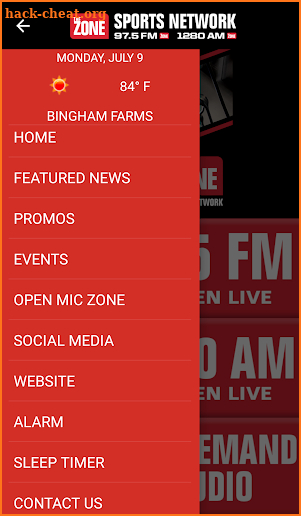 The Zone Sports Network screenshot