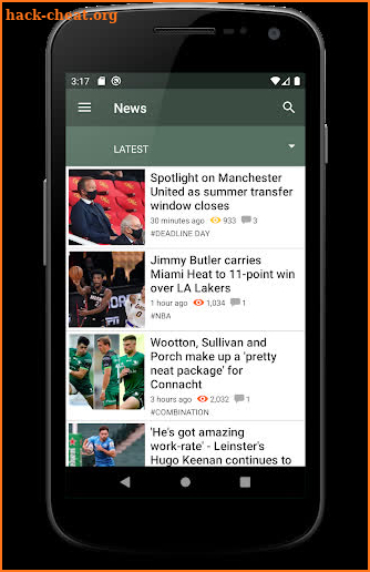 The42.ie Sports News screenshot