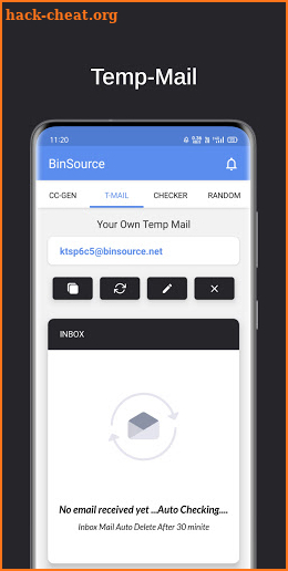 TheBinSource - Namso-Gen, Bin Checker, Temp Mail screenshot
