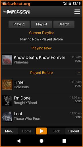 TheBlast.FM screenshot