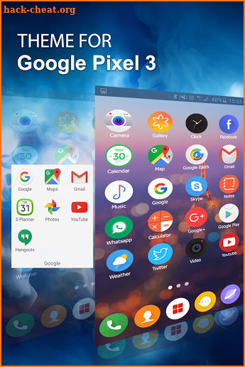Theme for Google Pixel 3 screenshot