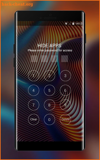 Theme for Phone XS IOS12 abstract lines wallpaper screenshot