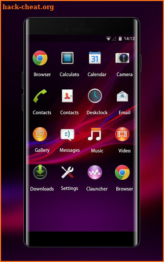Theme for Sony Xperia M HD screenshot