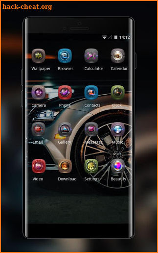 Theme for technology car mechanical wallpaper screenshot