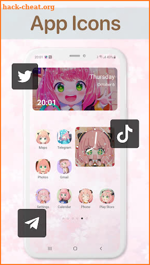 Themes - App icons, Wallpapers screenshot