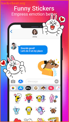 Themes Color Messenger - Color SMS, Customize chat screenshot