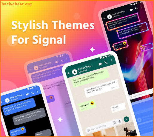 Themes for Signal - Customize chat screenshot