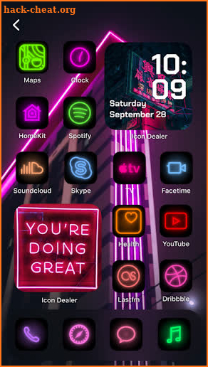 Themes GO-icon changer&widgets screenshot
