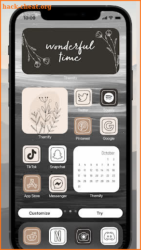 Themify Icons & Wallpapers screenshot