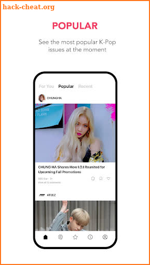 theQoos: K-Pop News & Content screenshot