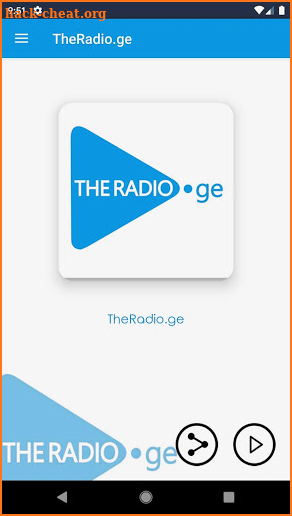 TheRadio.ge screenshot