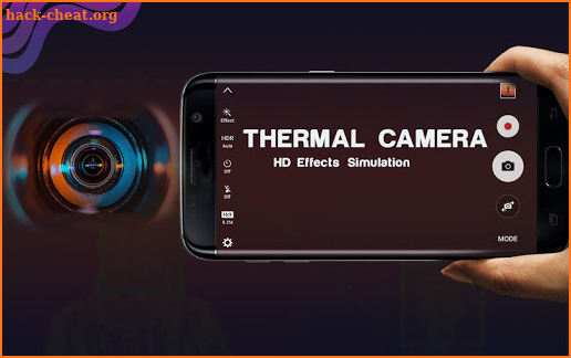 Thermal Camera HD Effects Simulation screenshot